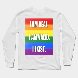 Gay Pride: I am... Long Sleeve T-Shirt